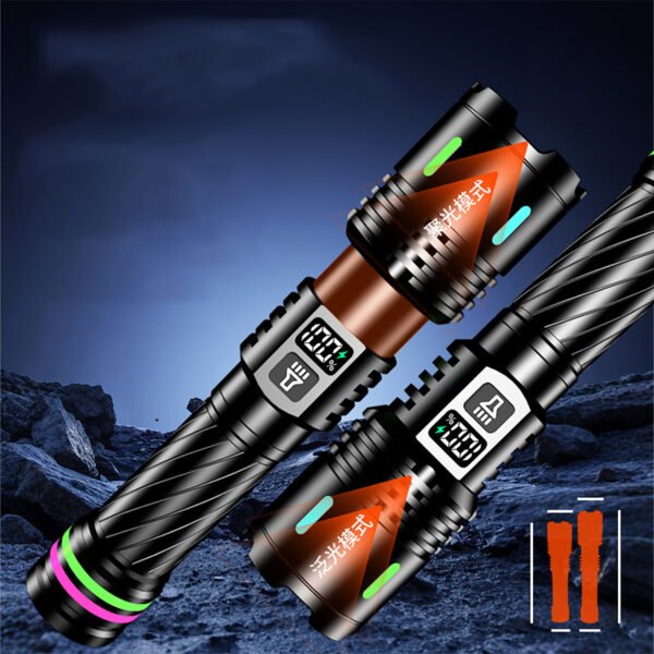 Linterna LED recargable