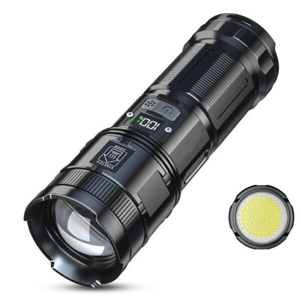 Linterna con carga USB