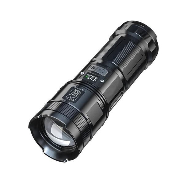 Linterna con carga USB