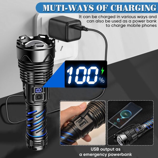 Linterna de 50W de alta potencia
