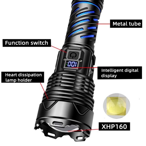 Linterna de 50W de alta potencia