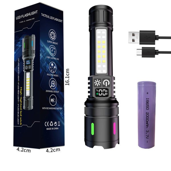 Linterna táctica de 20W