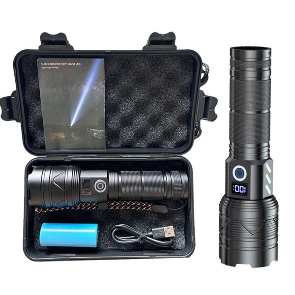 Linterna láser de largo alcance para emergencias