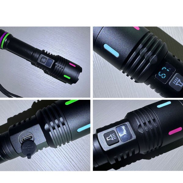Linterna portátil compacta de 15W