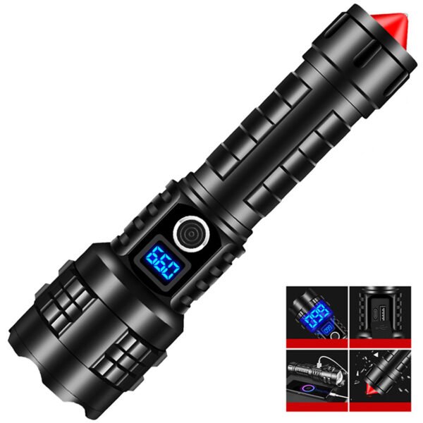 Linterna recargable P70 para uso exterior