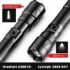 Linterna recargable de 20W