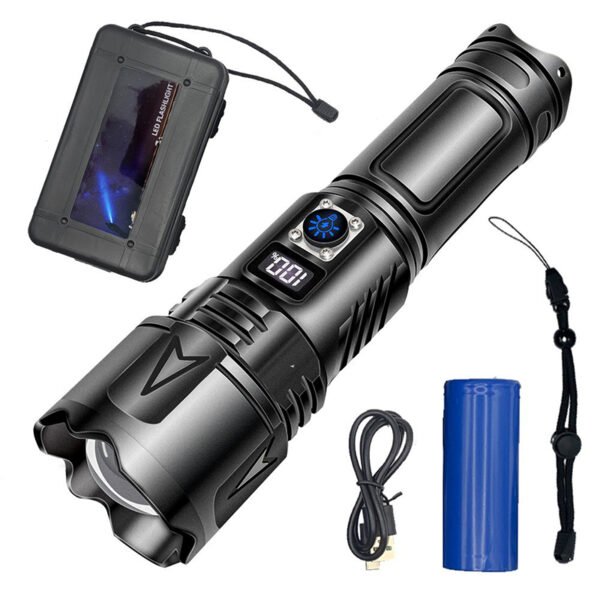 Linterna táctica de 30W